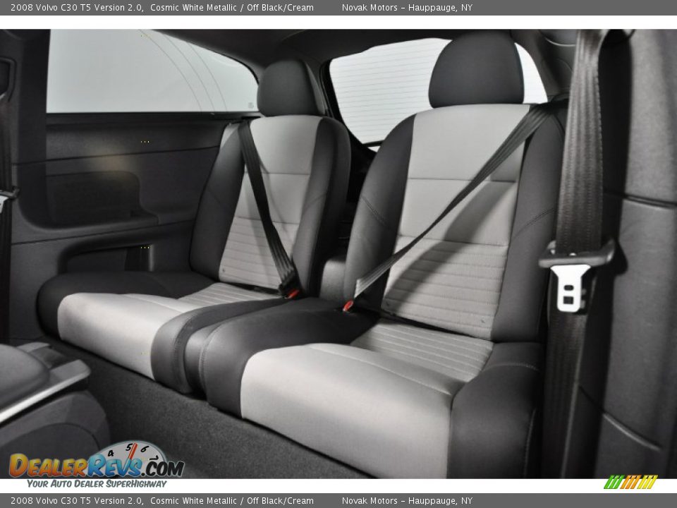 Off Black/Cream Interior - 2008 Volvo C30 T5 Version 2.0 Photo #17