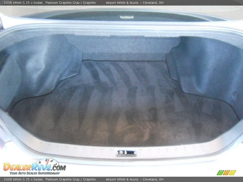 2008 Infiniti G 35 x Sedan Platinum Graphite Gray / Graphite Photo #11