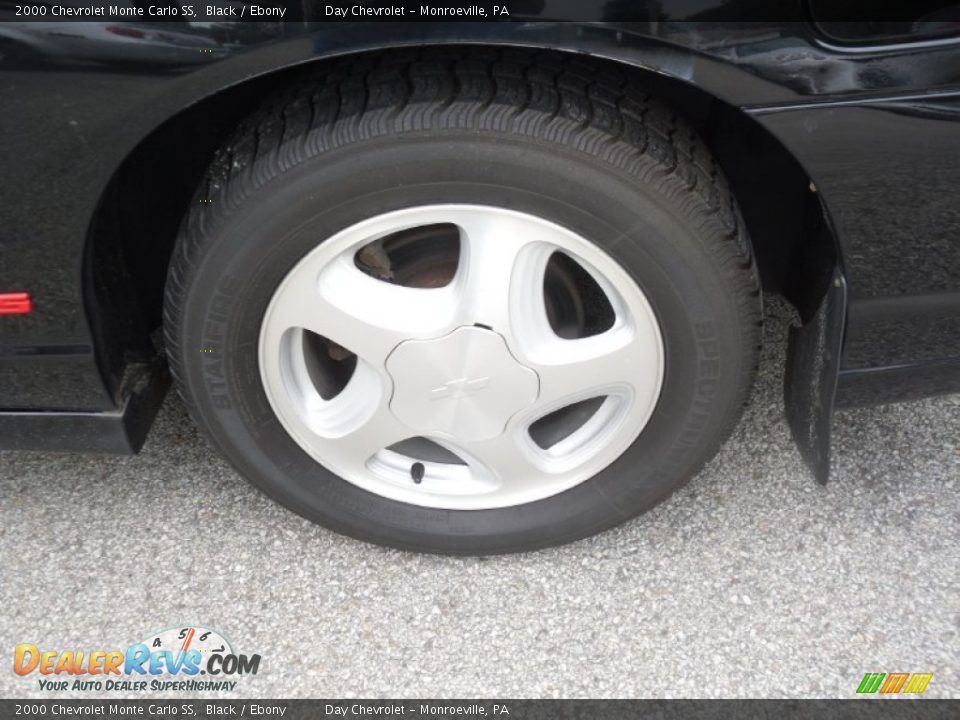 2000 Chevrolet Monte Carlo SS Black / Ebony Photo #8