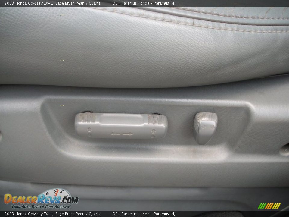 2003 Honda Odyssey EX-L Sage Brush Pearl / Quartz Photo #13