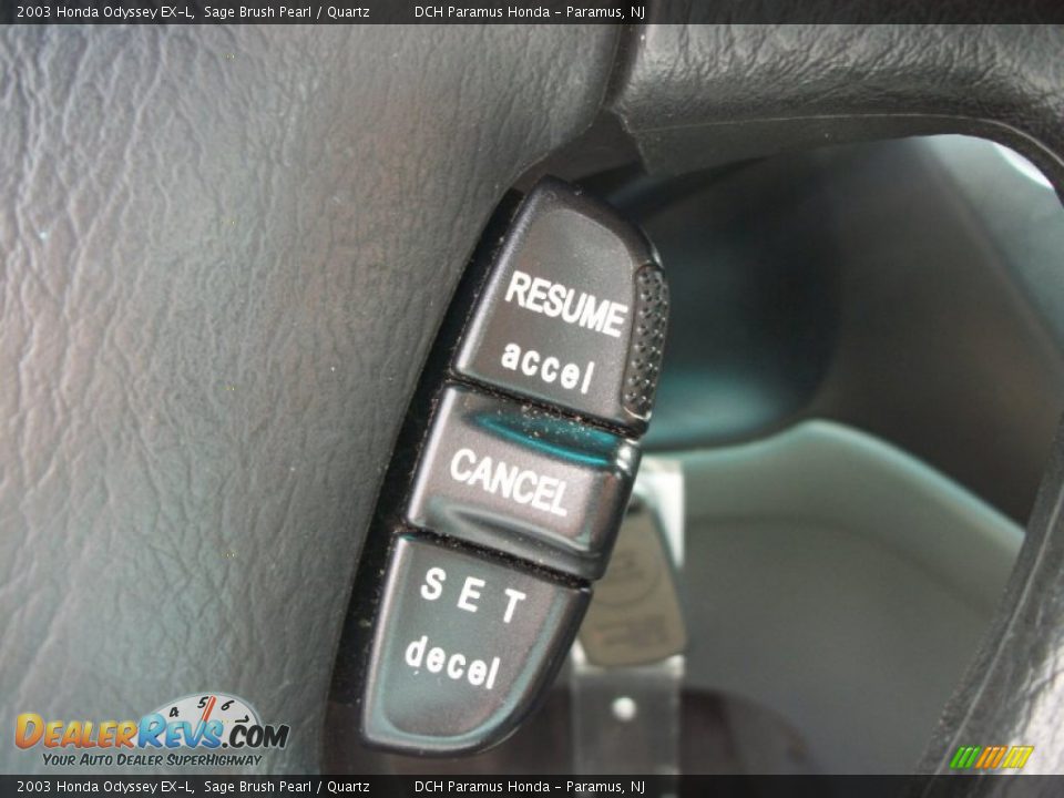 2003 Honda Odyssey EX-L Sage Brush Pearl / Quartz Photo #22