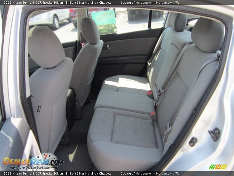 Charcoal Interior 2012 Nissan Sentra 2 0 Sr Special