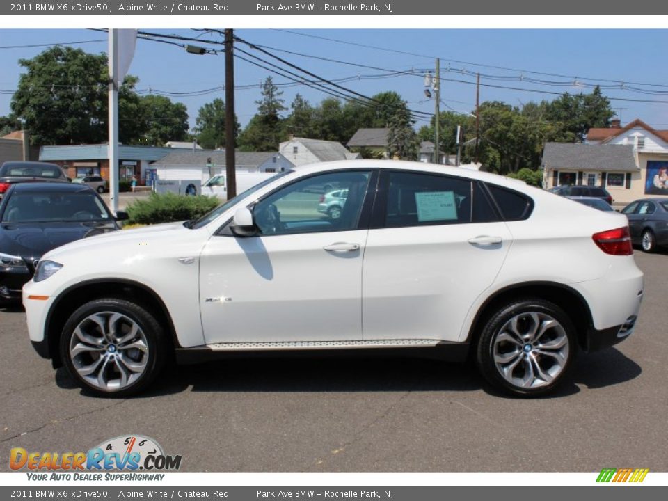 Alpine White 2011 BMW X6 xDrive50i Photo #8