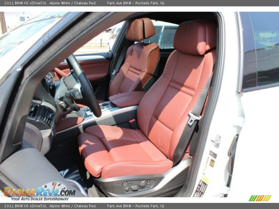 Chateau Red Interior - 2011 BMW X6 xDrive50i Photo #12