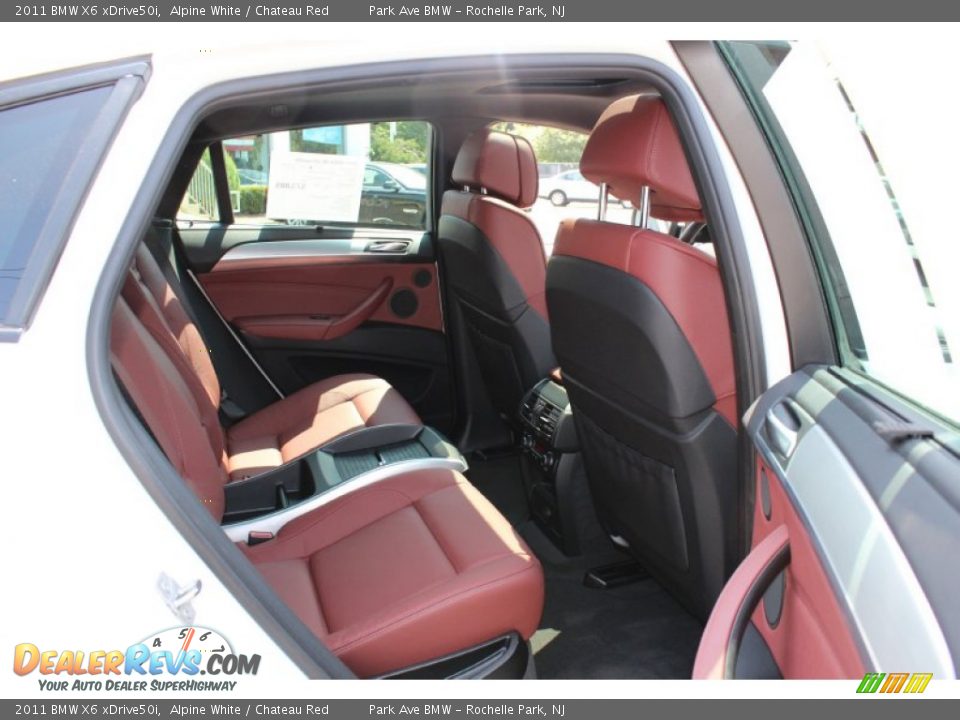 Chateau Red Interior - 2011 BMW X6 xDrive50i Photo #24