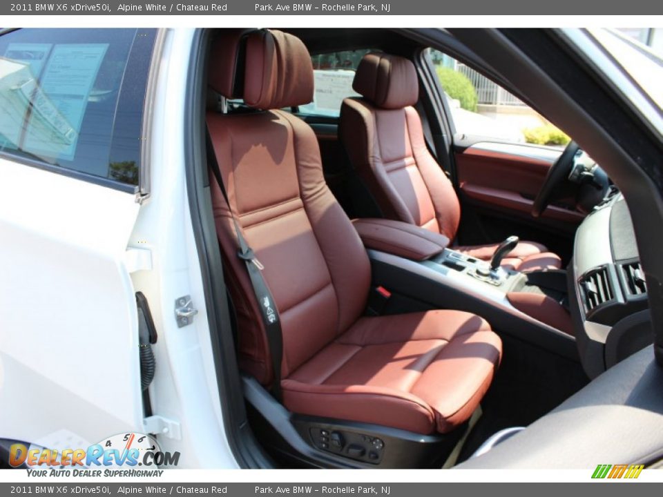 Chateau Red Interior - 2011 BMW X6 xDrive50i Photo #29