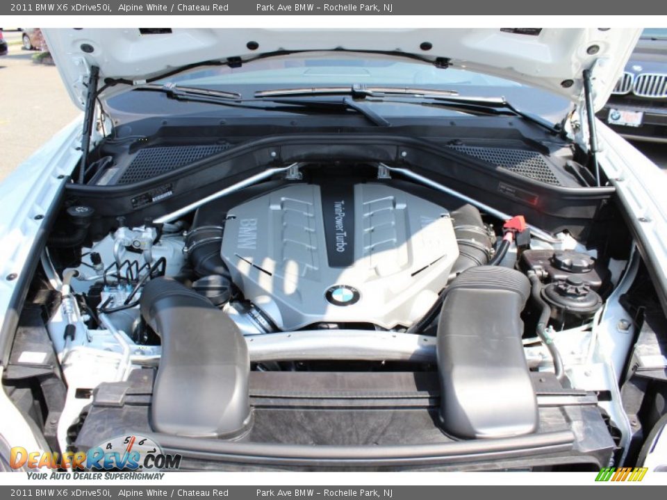 2011 BMW X6 xDrive50i 4.4 Liter DFI TwinPower Turbocharged DOHC 32-Valve VVT V8 Engine Photo #30