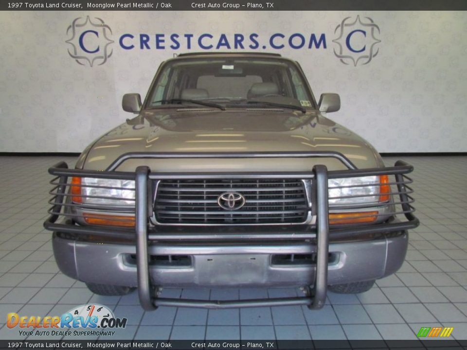 1997 Toyota Land Cruiser Moonglow Pearl Metallic / Oak Photo #2