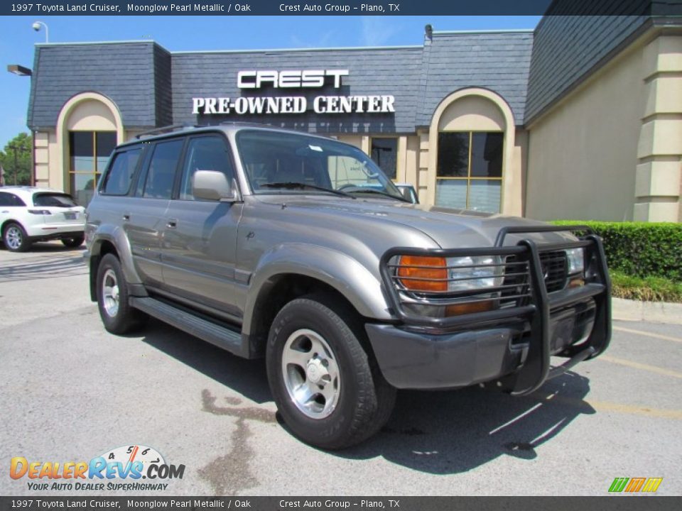 1997 Toyota Land Cruiser Moonglow Pearl Metallic / Oak Photo #5