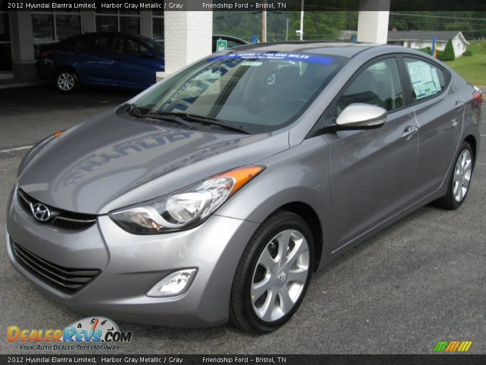 Front 3/4 View of 2012 Hyundai Elantra Limited Photo #2