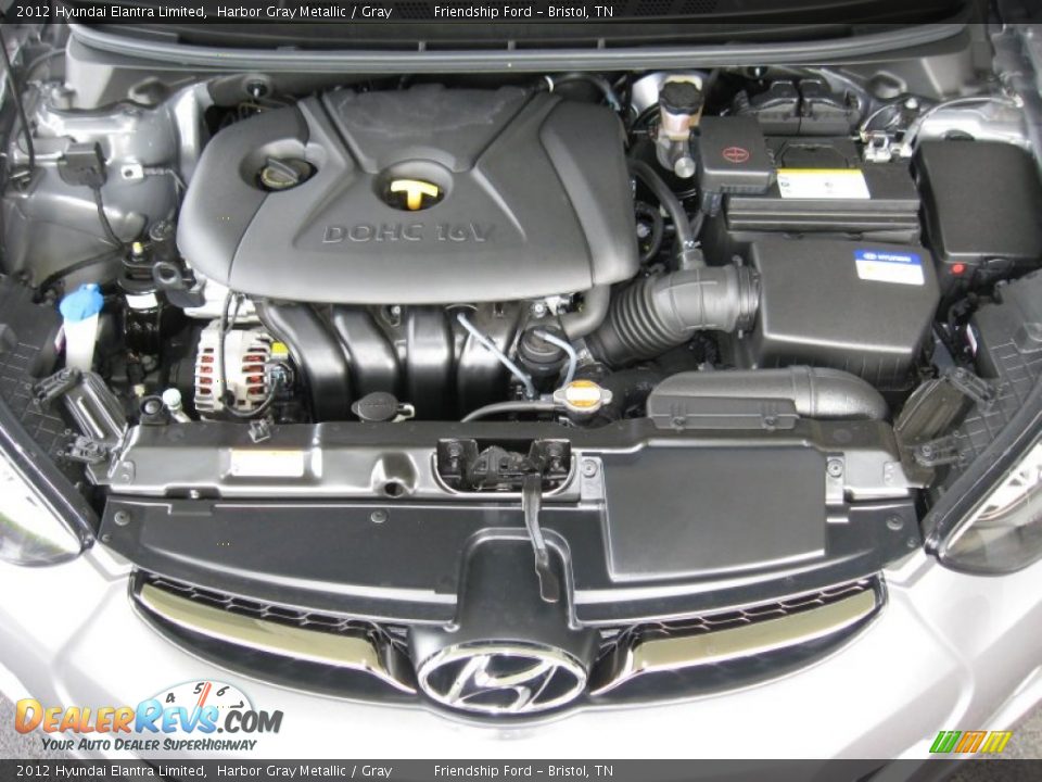 2012 Hyundai Elantra Limited 1.8 Liter DOHC 16-Valve D-CVVT 4 Cylinder Engine Photo #9