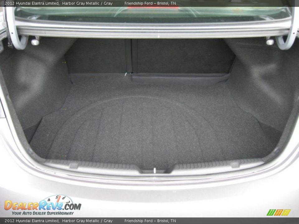 2012 Hyundai Elantra Limited Harbor Gray Metallic / Gray Photo #11