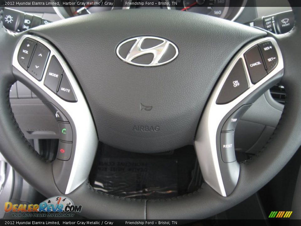 2012 Hyundai Elantra Limited Steering Wheel Photo #27