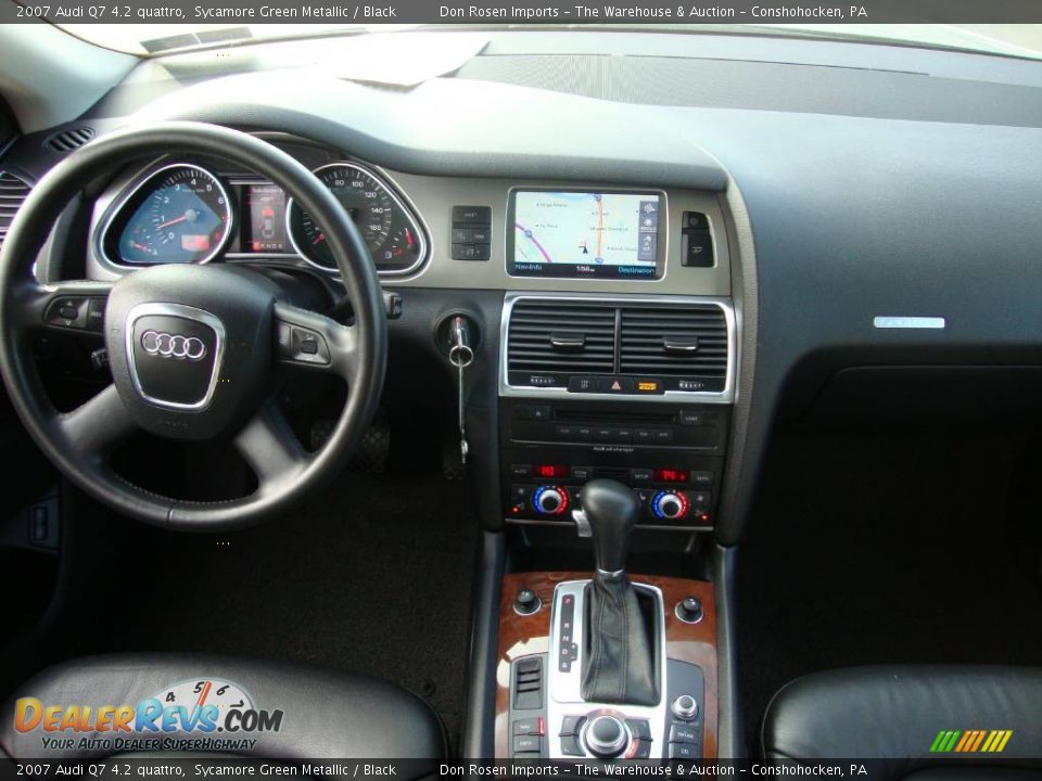 2007 Audi Q7 4.2 quattro Sycamore Green Metallic / Black Photo #29