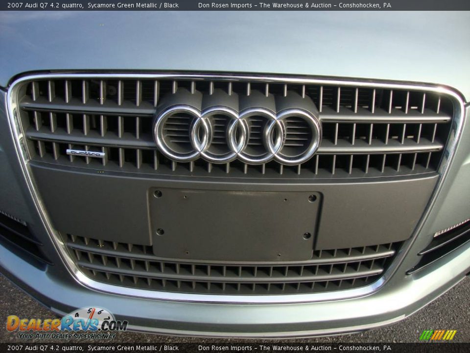 2007 Audi Q7 4.2 quattro Sycamore Green Metallic / Black Photo #35