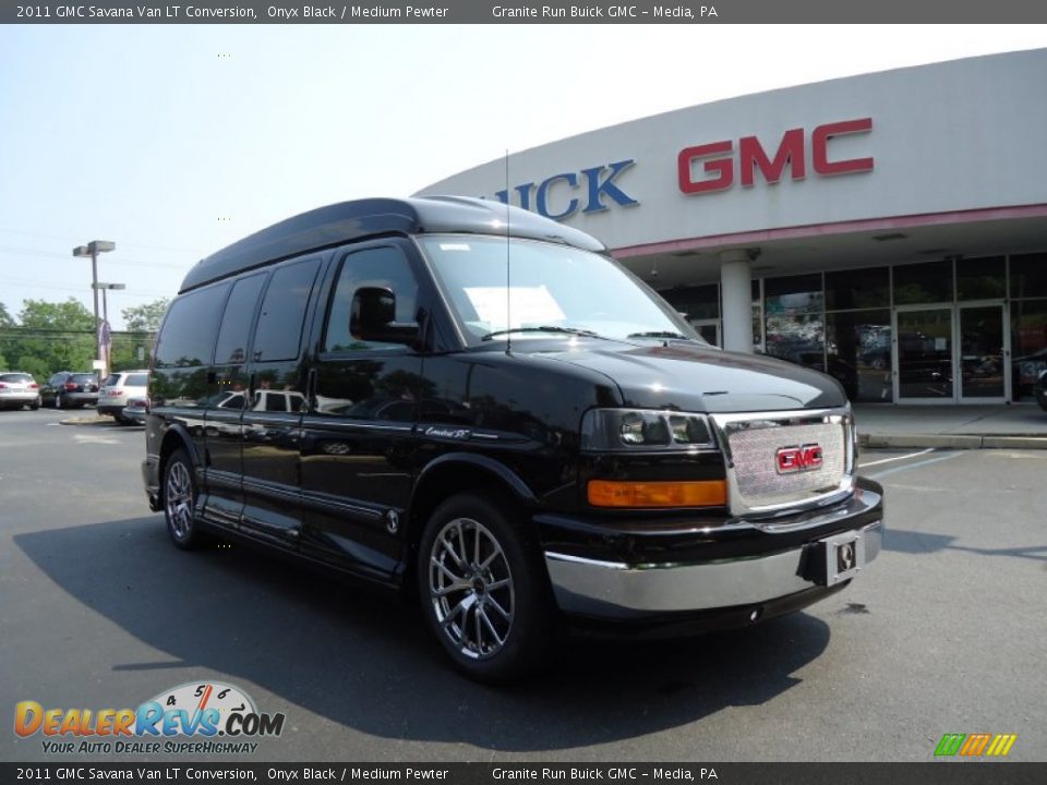 2011 GMC Savana Van LT Conversion Onyx Black / Medium Pewter Photo #1