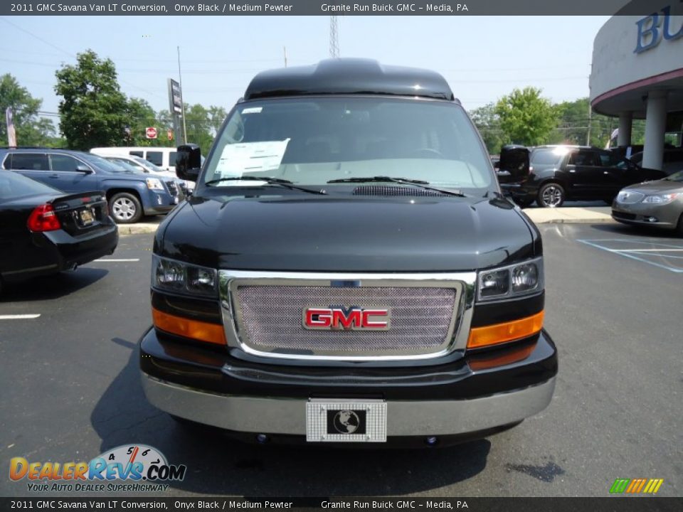 2011 GMC Savana Van LT Conversion Onyx Black / Medium Pewter Photo #2