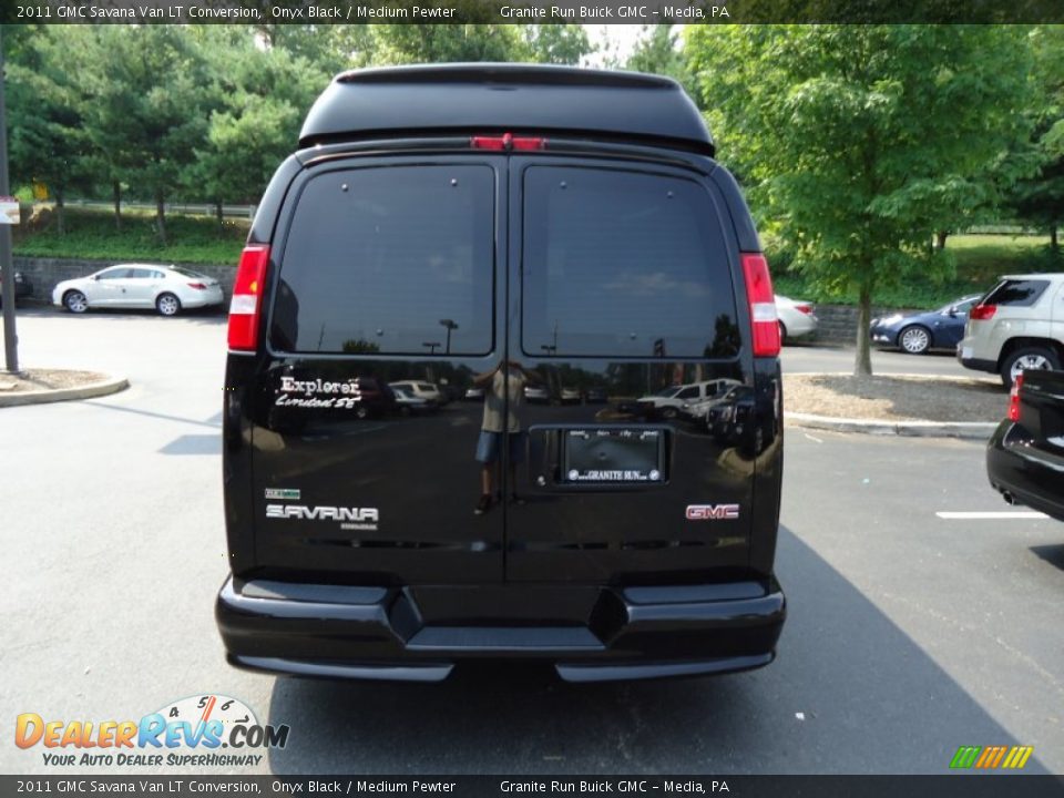 2011 GMC Savana Van LT Conversion Onyx Black / Medium Pewter Photo #6