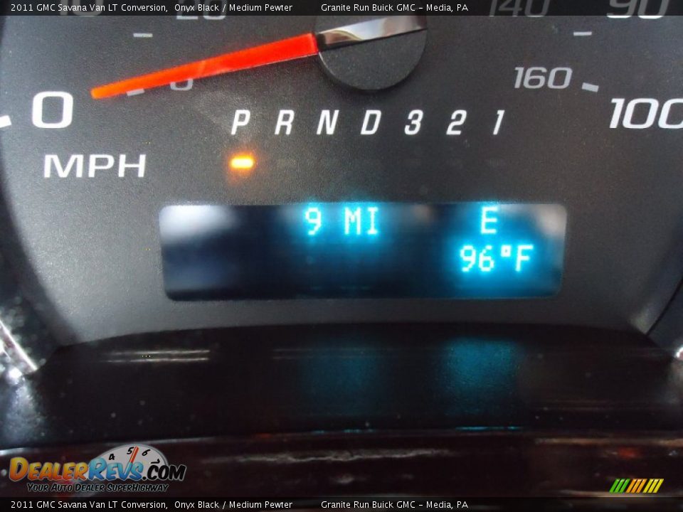 2011 GMC Savana Van LT Conversion Onyx Black / Medium Pewter Photo #14