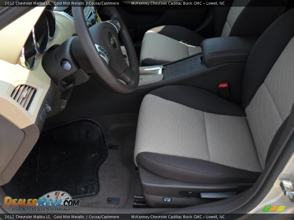 Cocoa Cashmere Interior 2012 Chevrolet Malibu Ls Photo 7