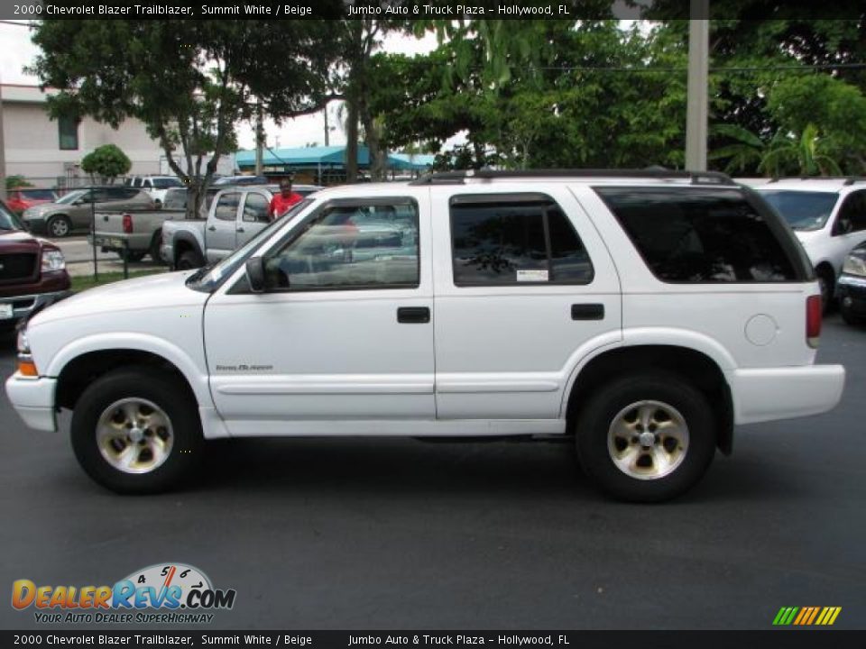 Summit White 2000 Chevrolet Blazer Trailblazer Photo #5