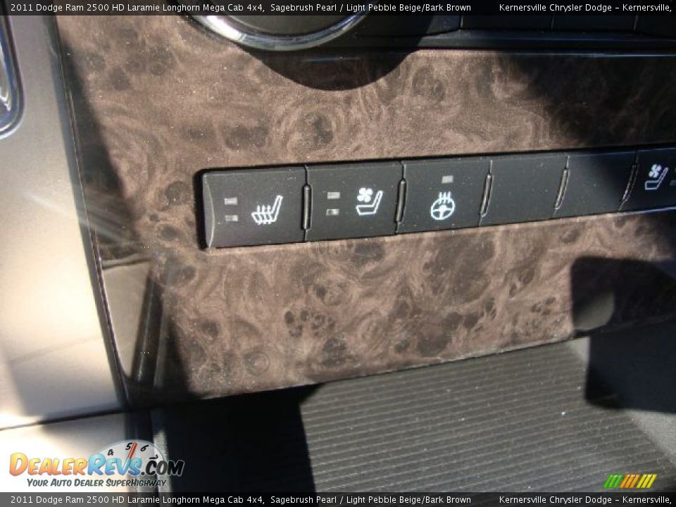 2011 Dodge Ram 2500 HD Laramie Longhorn Mega Cab 4x4 Sagebrush Pearl / Light Pebble Beige/Bark Brown Photo #22