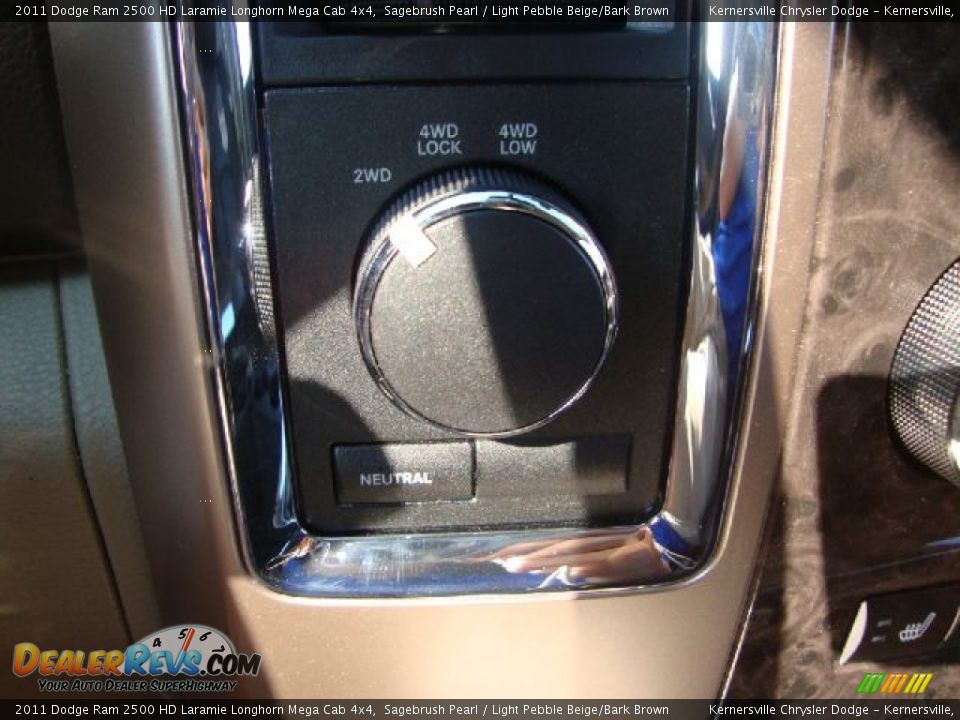 Controls of 2011 Dodge Ram 2500 HD Laramie Longhorn Mega Cab 4x4 Photo #23