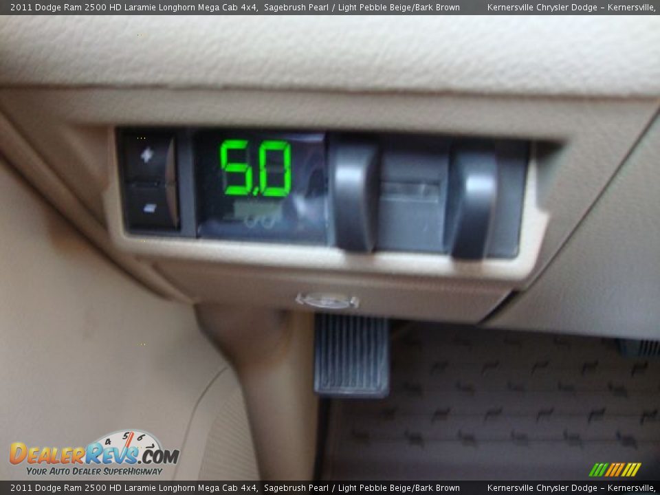 2011 Dodge Ram 2500 HD Laramie Longhorn Mega Cab 4x4 Sagebrush Pearl / Light Pebble Beige/Bark Brown Photo #24