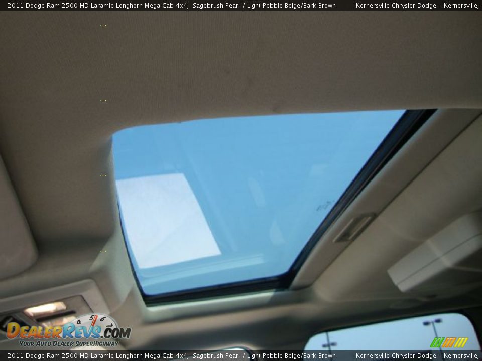 2011 Dodge Ram 2500 HD Laramie Longhorn Mega Cab 4x4 Sagebrush Pearl / Light Pebble Beige/Bark Brown Photo #25
