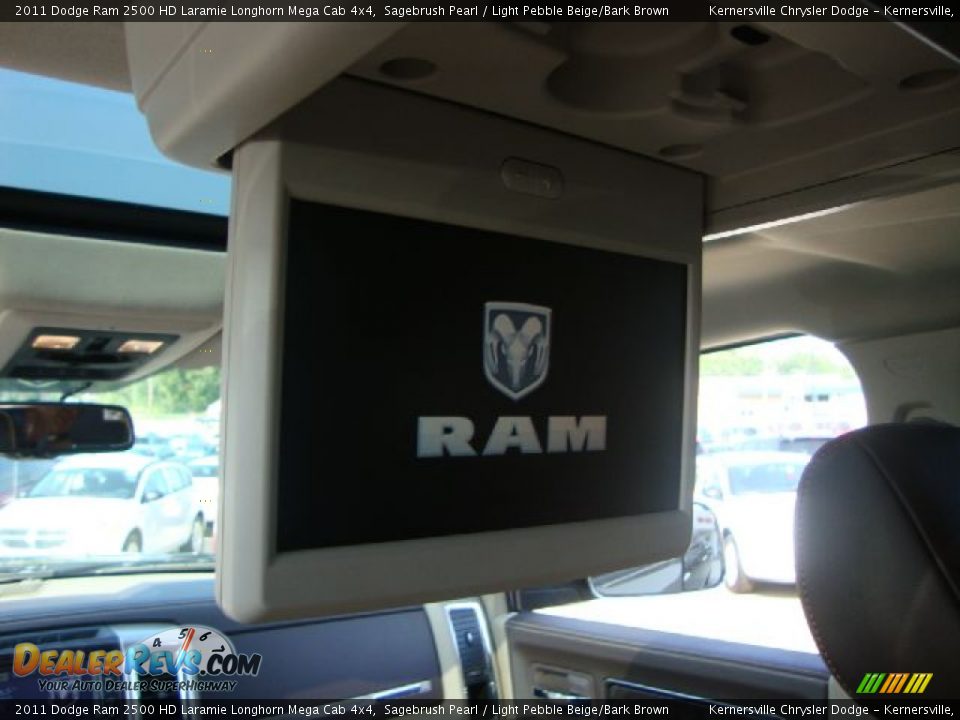 2011 Dodge Ram 2500 HD Laramie Longhorn Mega Cab 4x4 Sagebrush Pearl / Light Pebble Beige/Bark Brown Photo #26
