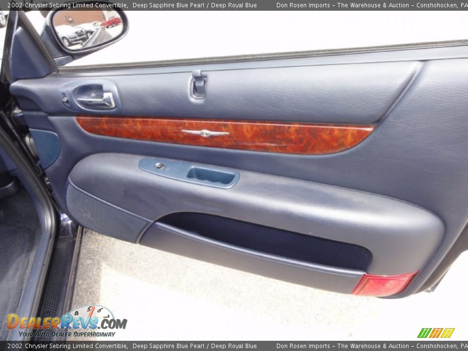 Door Panel of 2002 Chrysler Sebring Limited Convertible Photo #22