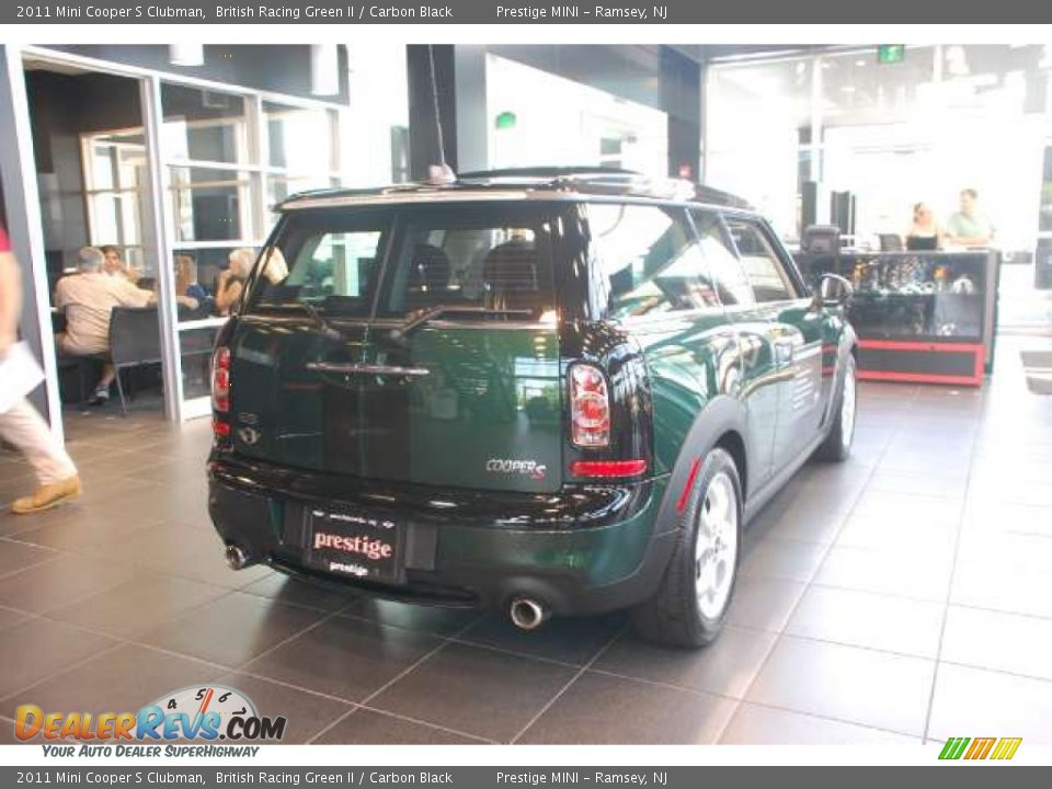2011 Mini Cooper S Clubman British Racing Green II / Carbon Black Photo #2