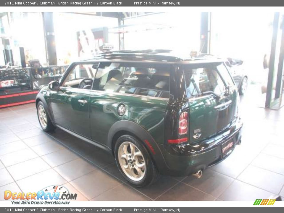 2011 Mini Cooper S Clubman British Racing Green II / Carbon Black Photo #5