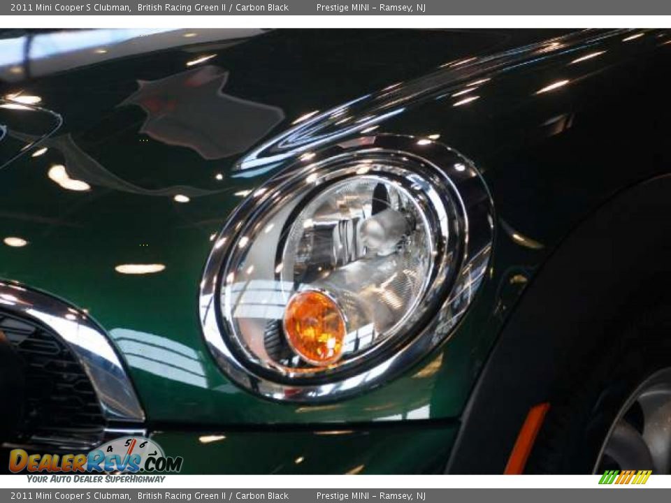 2011 Mini Cooper S Clubman British Racing Green II / Carbon Black Photo #7