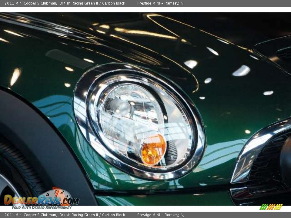 2011 Mini Cooper S Clubman British Racing Green II / Carbon Black Photo #10