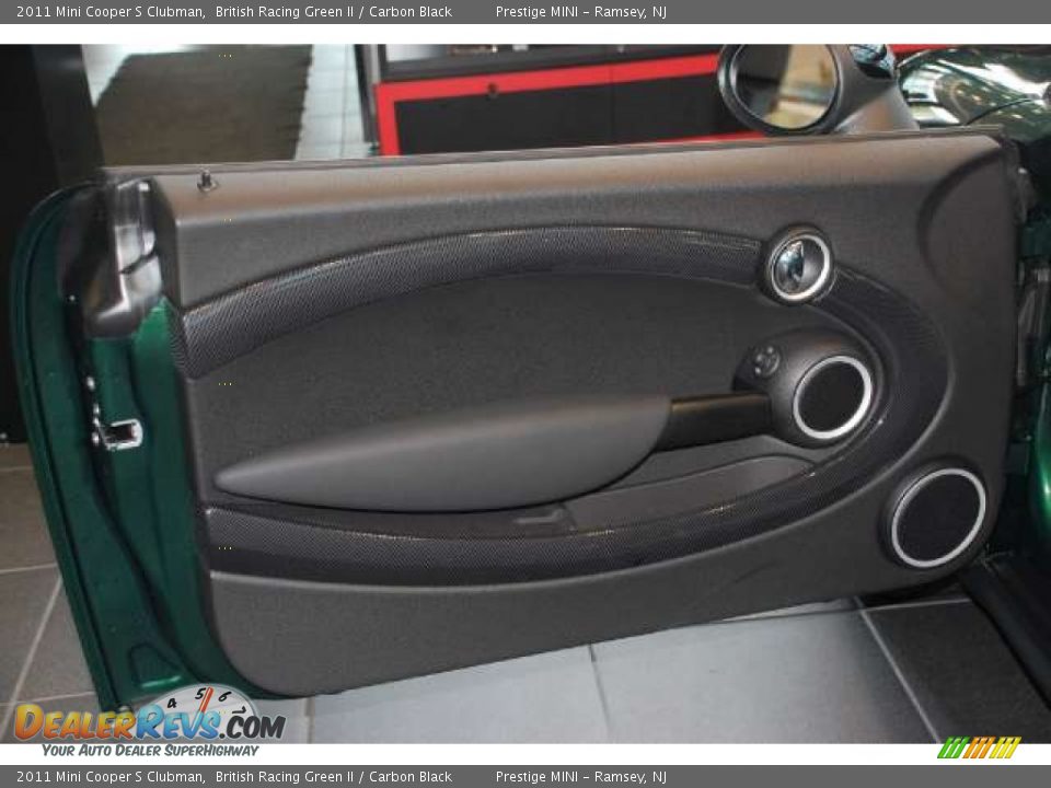 2011 Mini Cooper S Clubman British Racing Green II / Carbon Black Photo #11