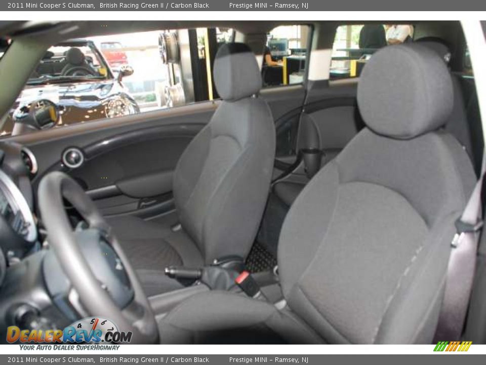 2011 Mini Cooper S Clubman British Racing Green II / Carbon Black Photo #13