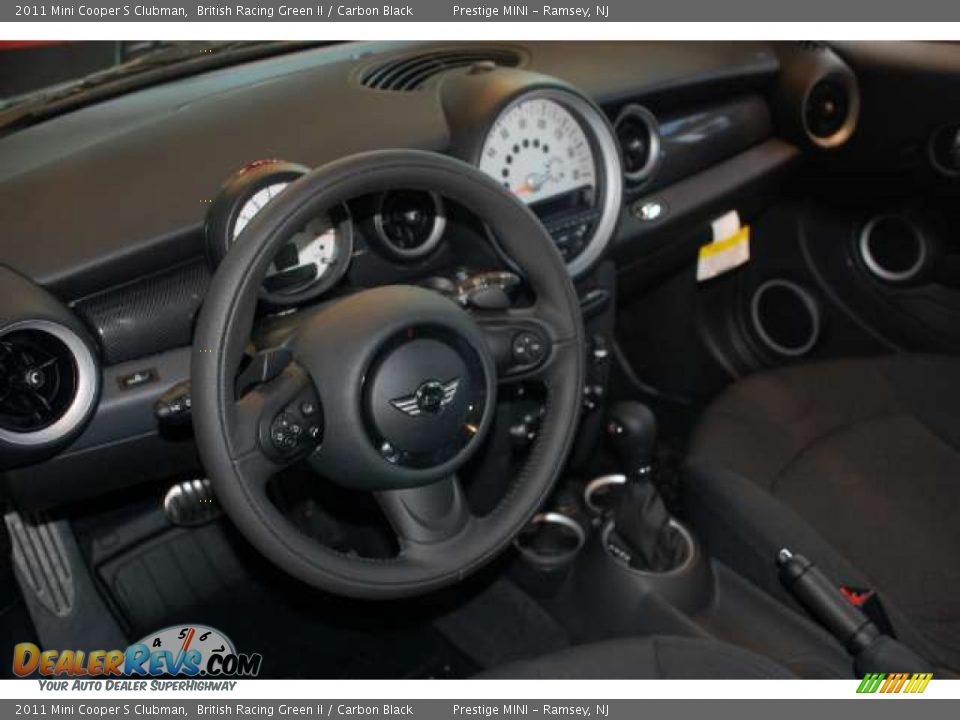 2011 Mini Cooper S Clubman British Racing Green II / Carbon Black Photo #15