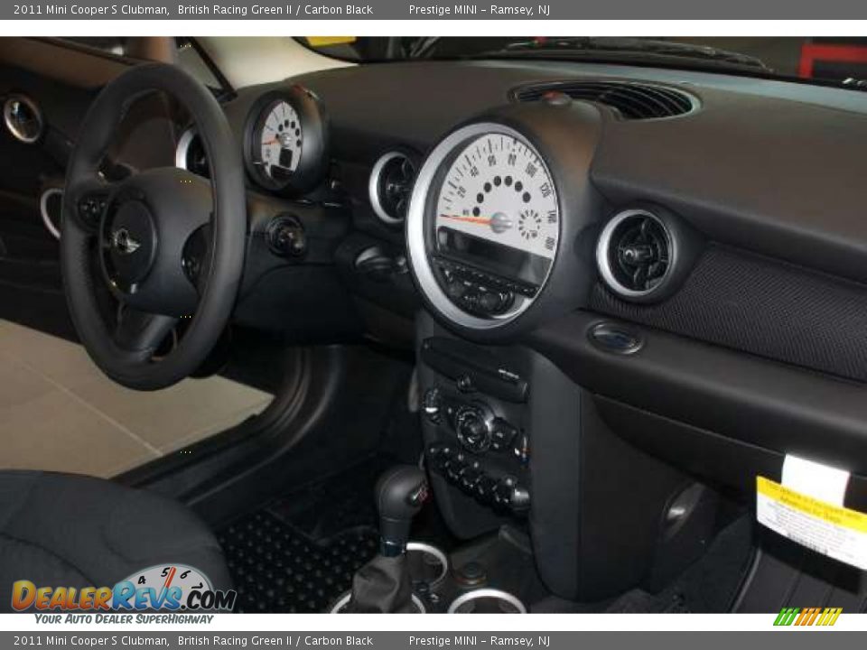 2011 Mini Cooper S Clubman British Racing Green II / Carbon Black Photo #18