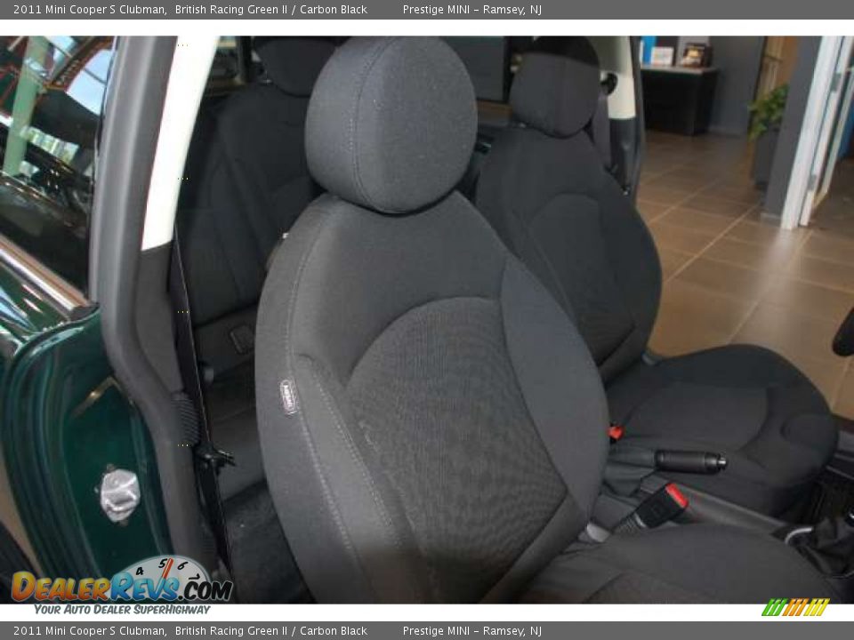 2011 Mini Cooper S Clubman British Racing Green II / Carbon Black Photo #19