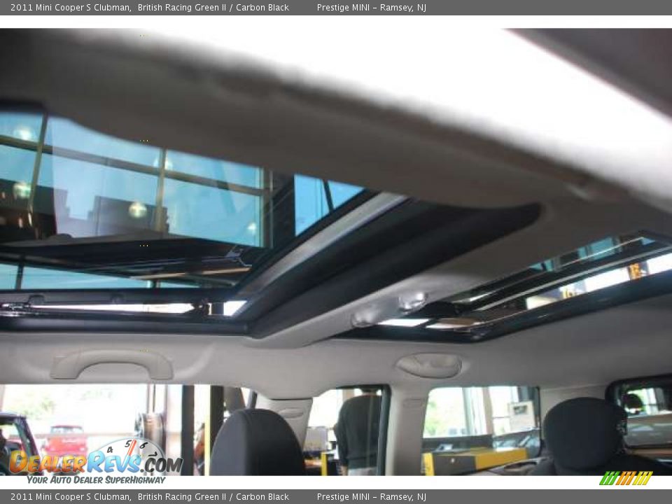 2011 Mini Cooper S Clubman British Racing Green II / Carbon Black Photo #21