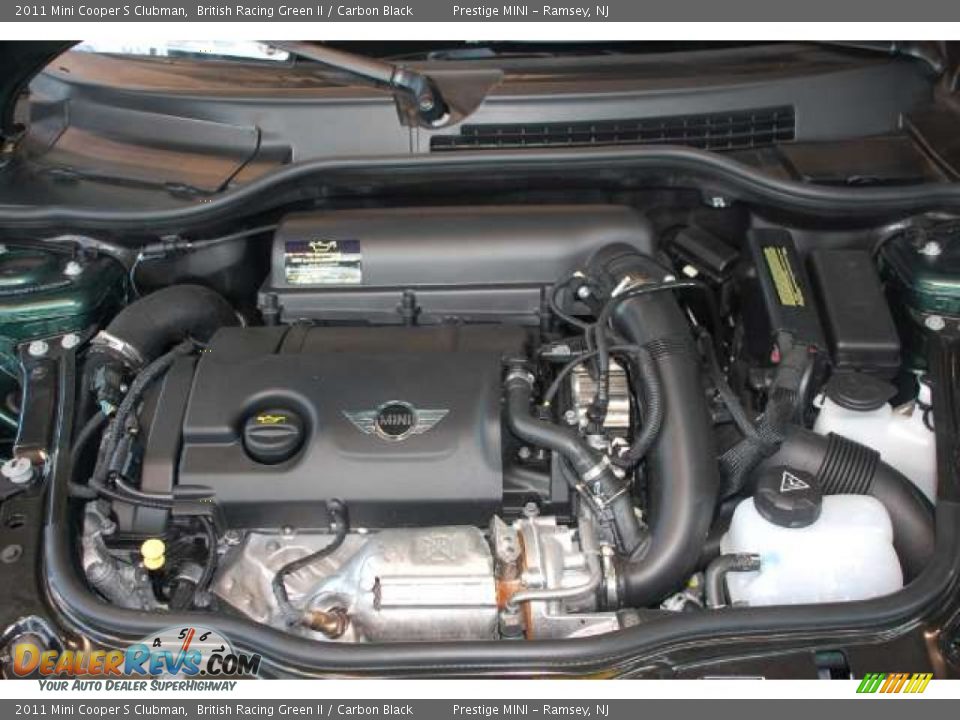 2011 Mini Cooper S Clubman British Racing Green II / Carbon Black Photo #22