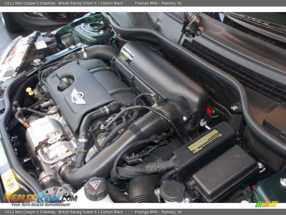 2011 Mini Cooper S Clubman British Racing Green II / Carbon Black Photo #23