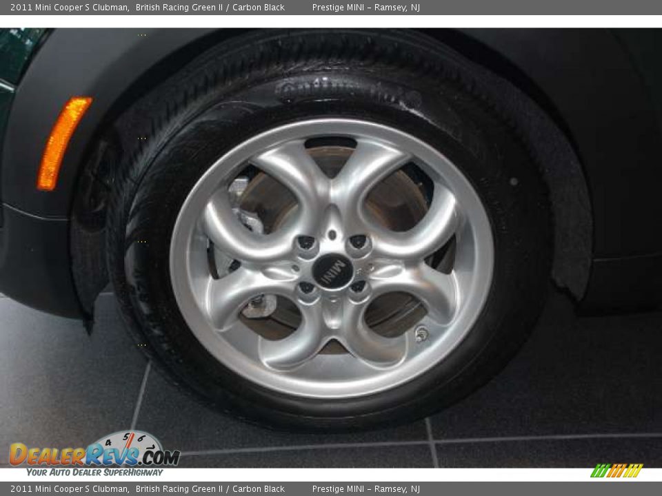 2011 Mini Cooper S Clubman British Racing Green II / Carbon Black Photo #25