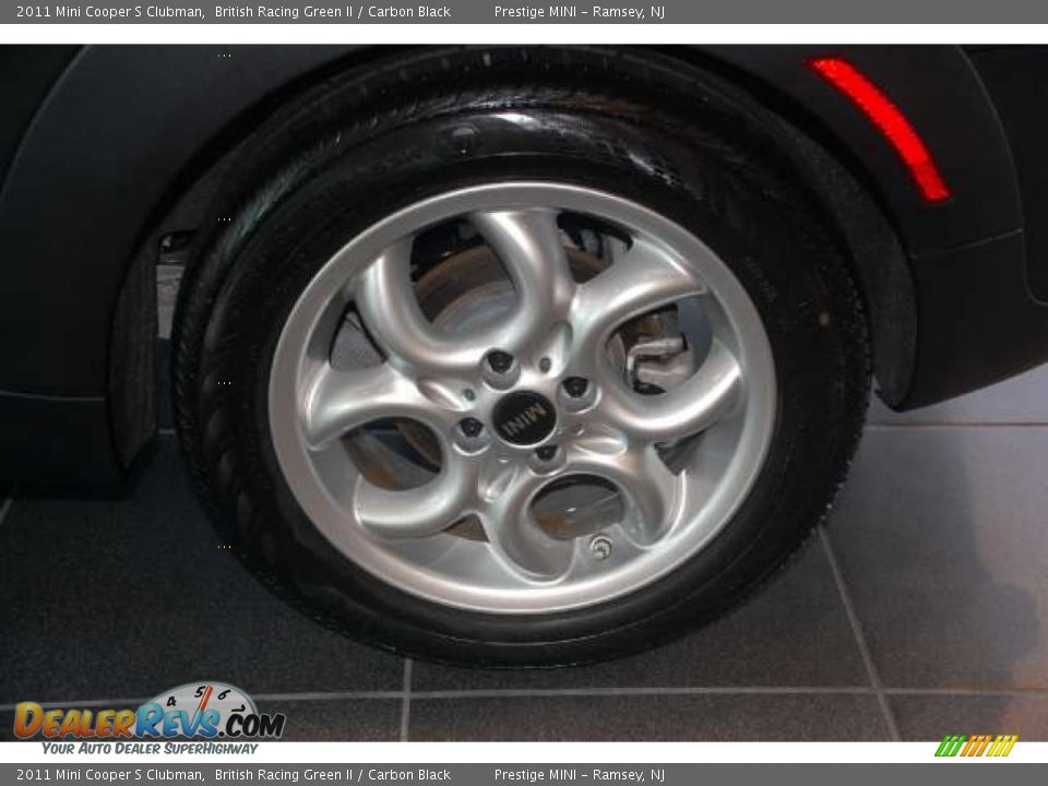 2011 Mini Cooper S Clubman British Racing Green II / Carbon Black Photo #26