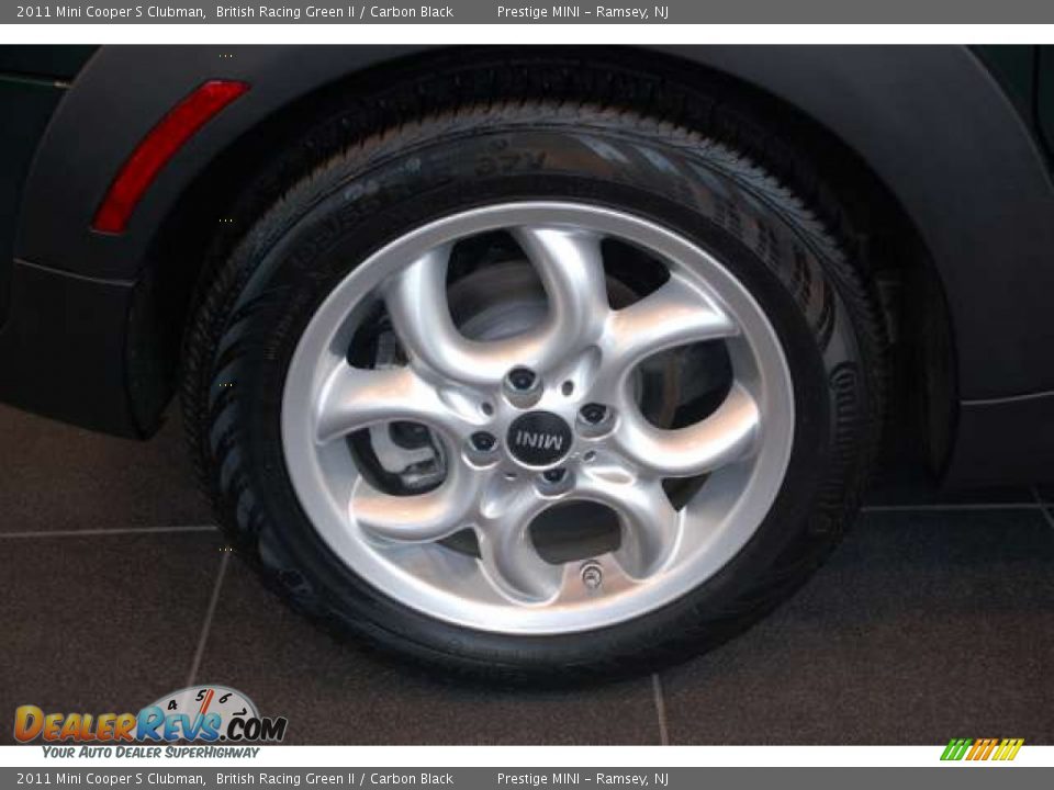 2011 Mini Cooper S Clubman British Racing Green II / Carbon Black Photo #27