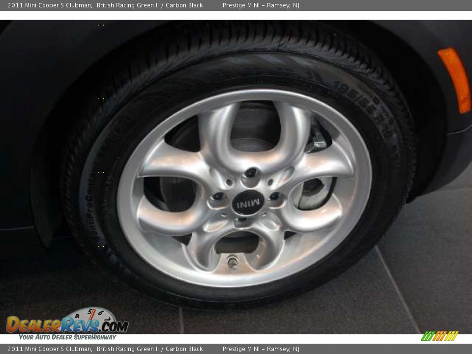 2011 Mini Cooper S Clubman British Racing Green II / Carbon Black Photo #28