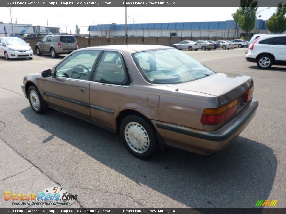 Brown 1990 honda accord #6