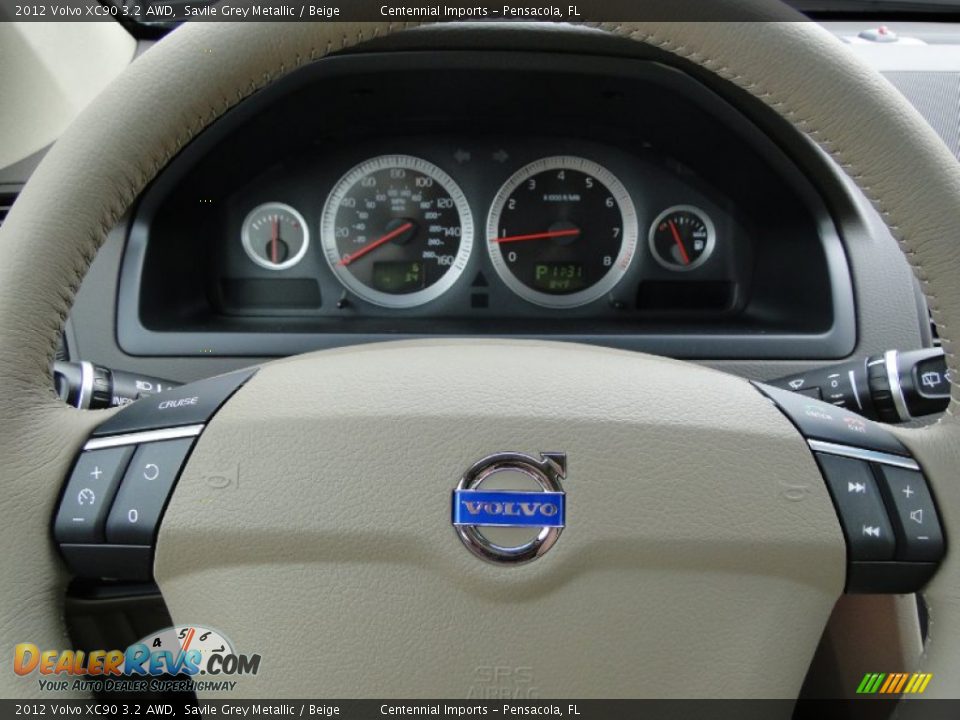 Controls of 2012 Volvo XC90 3.2 AWD Photo #12