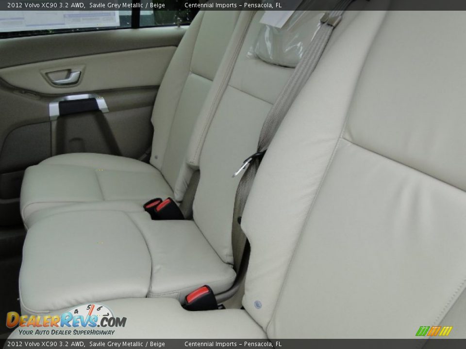 Beige Interior - 2012 Volvo XC90 3.2 AWD Photo #17